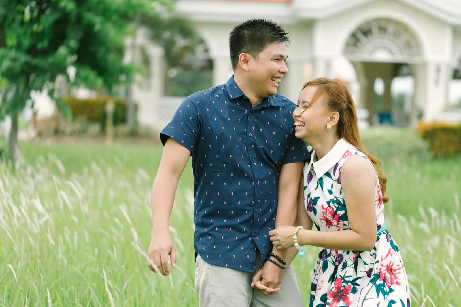 Elegant portrait in golden light